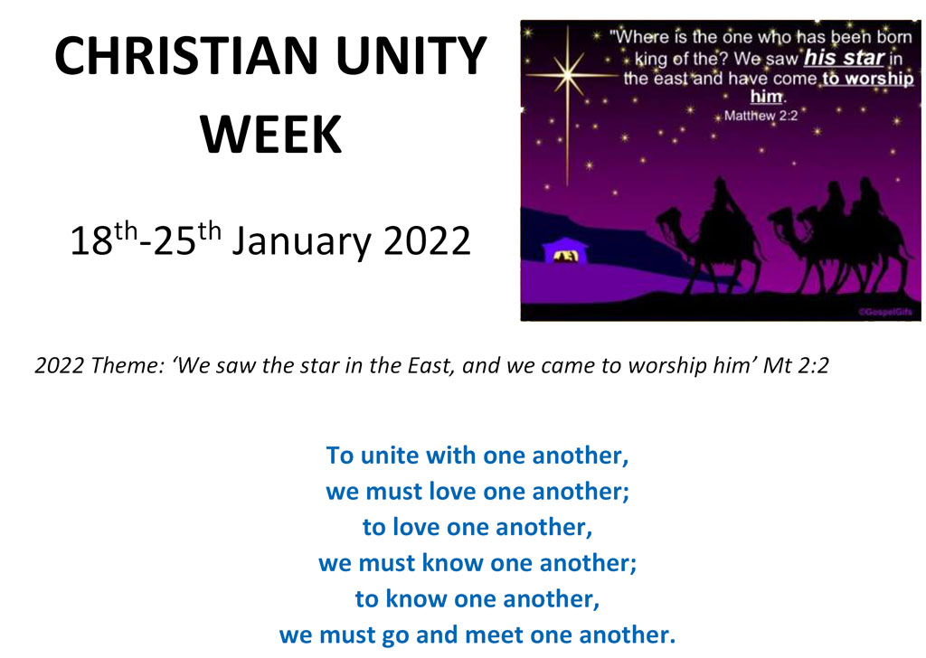 Christian Unity Week Lucan South Parish